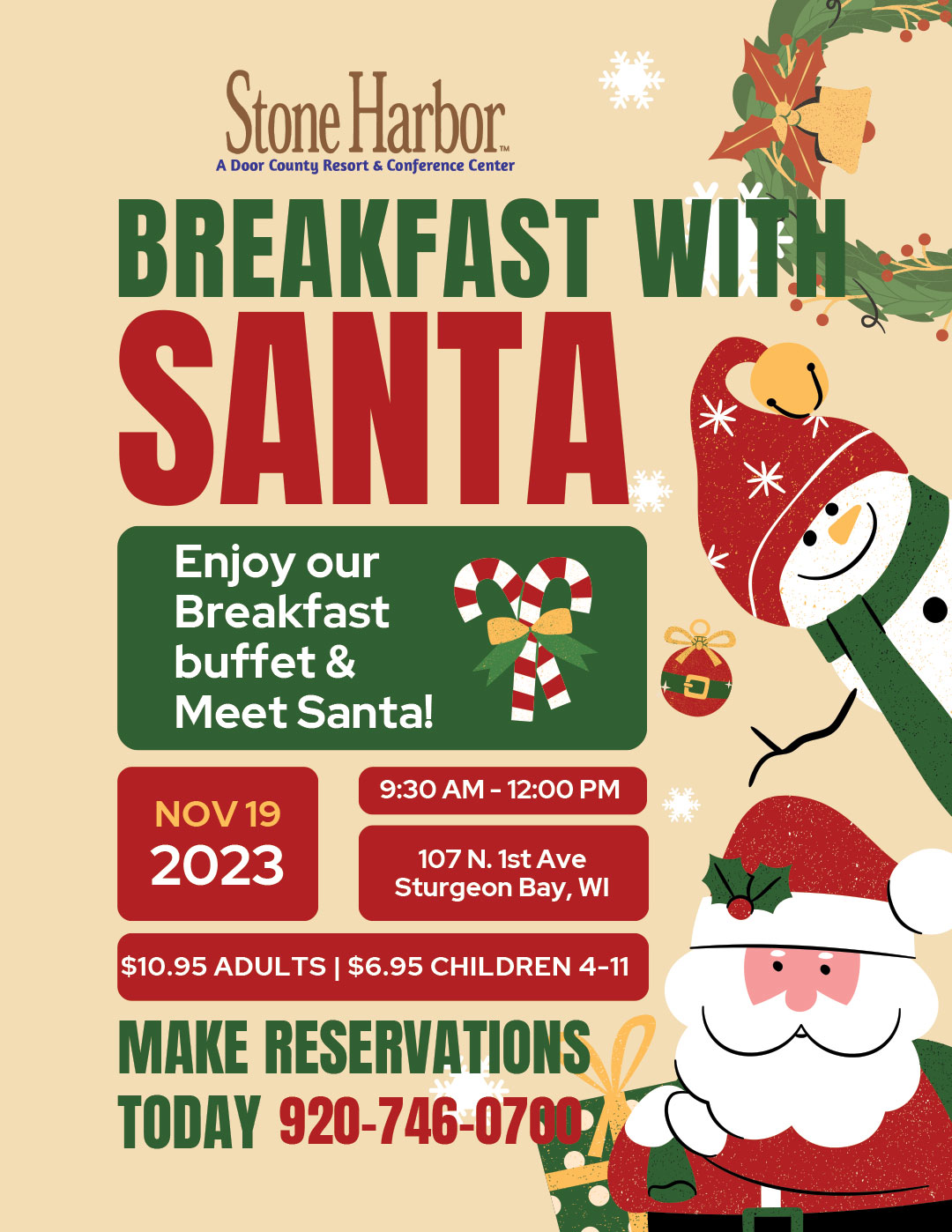 Breakfast with Santa 2023 - Visit Bear Mountain